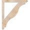 Ekena Millwork Funston Arts & Crafts Smooth Bracket, Douglas Fir, 3 1/2"W x 42"D x 48"H BKT04X42X48FST03SDF - alternate 2